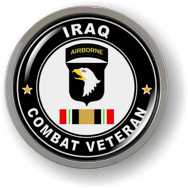 Iraq Combat Veteran Emblem